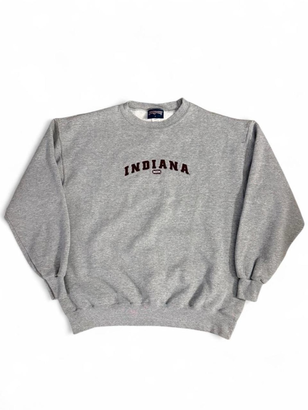 Vintage Indiana University Jansport Gray 'Indiana Mom' Crewneck Sweatshirt